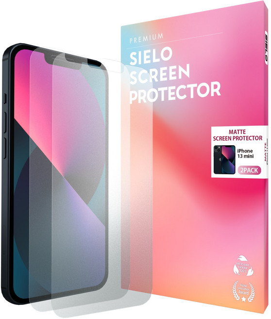 씨엘로 아이폰 지문방지 종이질감 저반사 올레포빅 매트 무광 액정보호필름, 2개