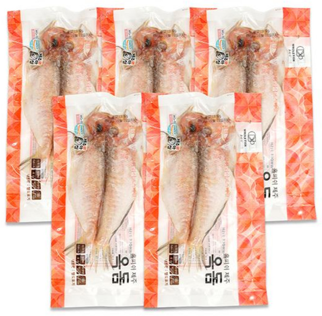청룡수산 제주 옥돔130gx5팩, 5개