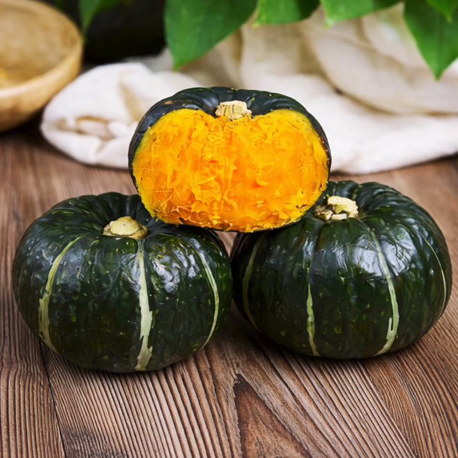 [반값할인] 고품질선별 초고당도 밤호박 단호박, 1박스, 2kg