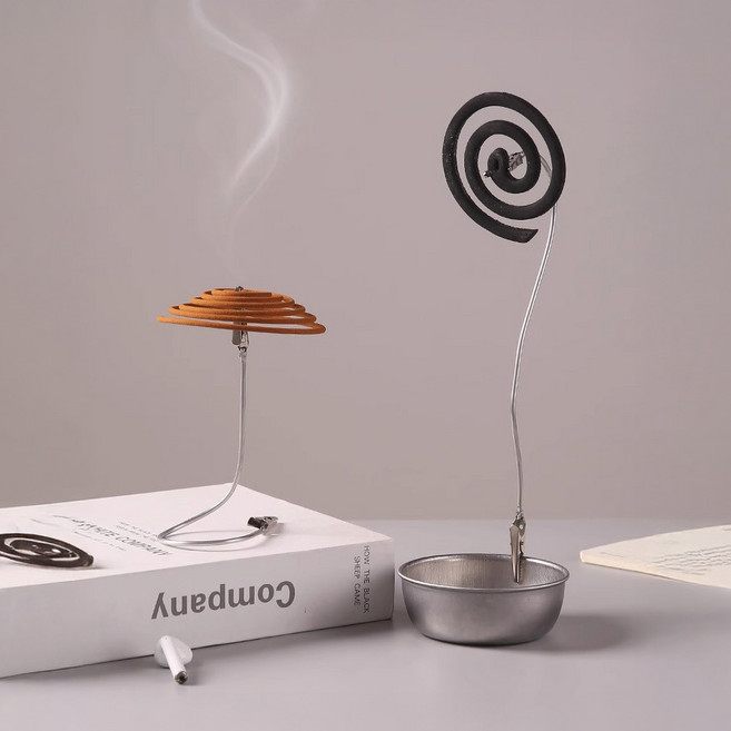 러너즈 알루미늄 와이어 모기향 홀더 집게 5개입