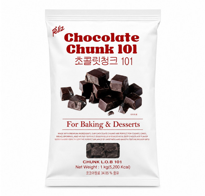 삼광 초콜릿청크(초코칩)1kg, 1kg, 1개