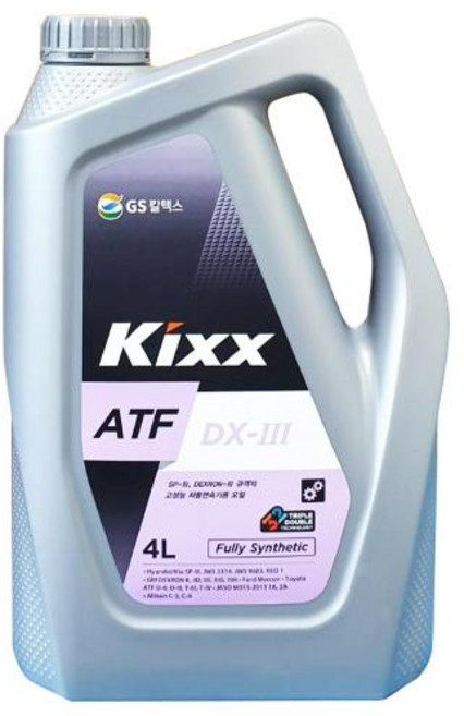 GS칼텍스 기어오일(자동) Kixx ATF DX-III_4/4L(덱스론), 1개
