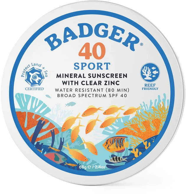 뱃저 클리어 아연 선스크린 크림 SPF 40, 1개, 68g - 쿠팡