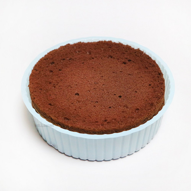 (아이스박스 무료) 웰베이킹 초코 케익시트 2호 (3단슬라이스) / 케익 만들기, 1개, 300g