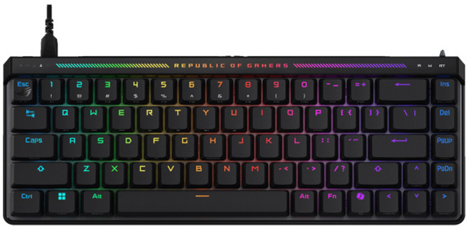 ROG FALCHION ACE HFX 磁軸 快速觸發切換 電競鍵盤, 一般版