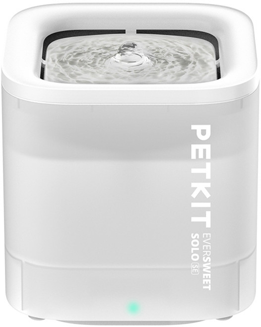 PETKIT 佩奇 智能寵物循環活水機SOLO SE 無線馬達, 白色, 1個