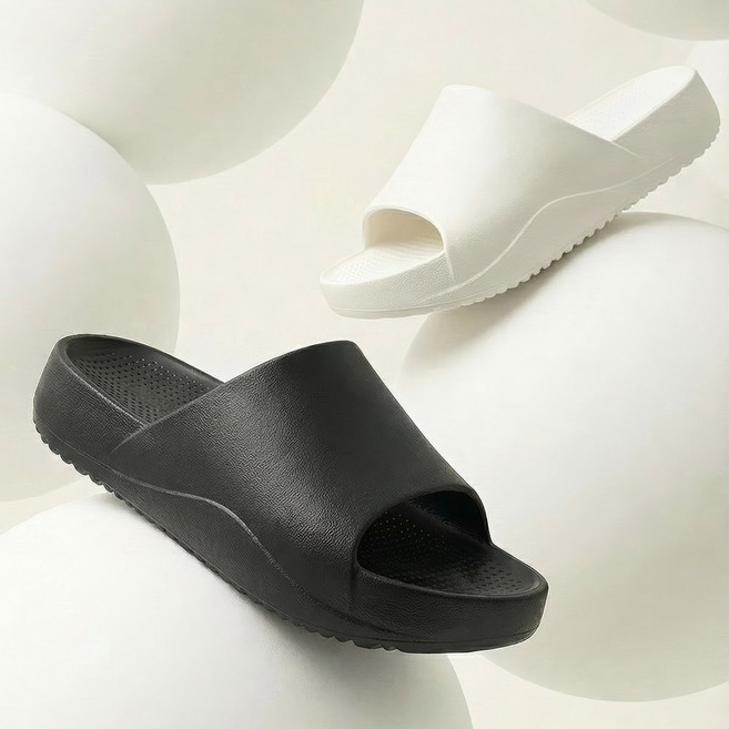 월드컵 발라 슬라이드 남녀공용 발편한 리커버리 슬리퍼