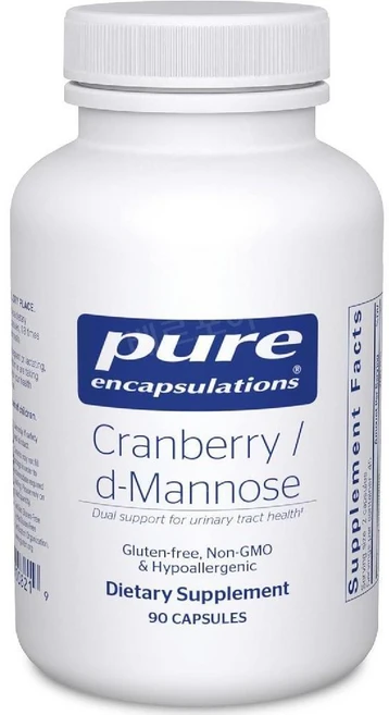 퓨어인캡슐레이션 크랜베리/d-마노스 캡슐 글루텐 프리, 1개, 90정 - 쿠팡