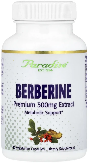 헁복하고 건강하세요 Paradise Herbs 베르베린 500mg 베지 캡슐 60정 늘 챙기셔야합니다, ParadiseHerbs베르베린500mg베지캡슐60정, 1개 - 쿠팡