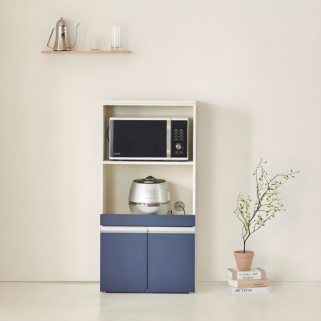 동서가구 이즈 앤디 멀티 렌지대 방문설치, 네이비, 3단