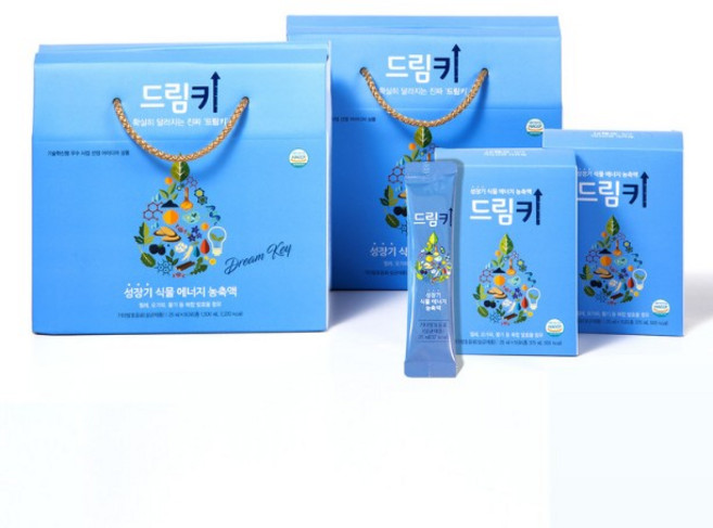 드림키 2박스(120포) 성장기 어린이 초등학생 청소년 성장기 발효액, 25ml, 2개