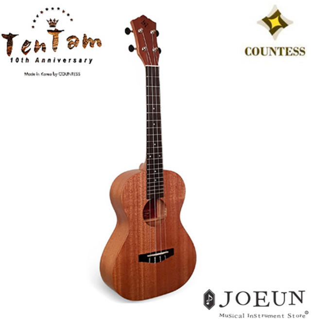 [카운티스] TENTAM 국산 테너 우쿨렐레, 1개