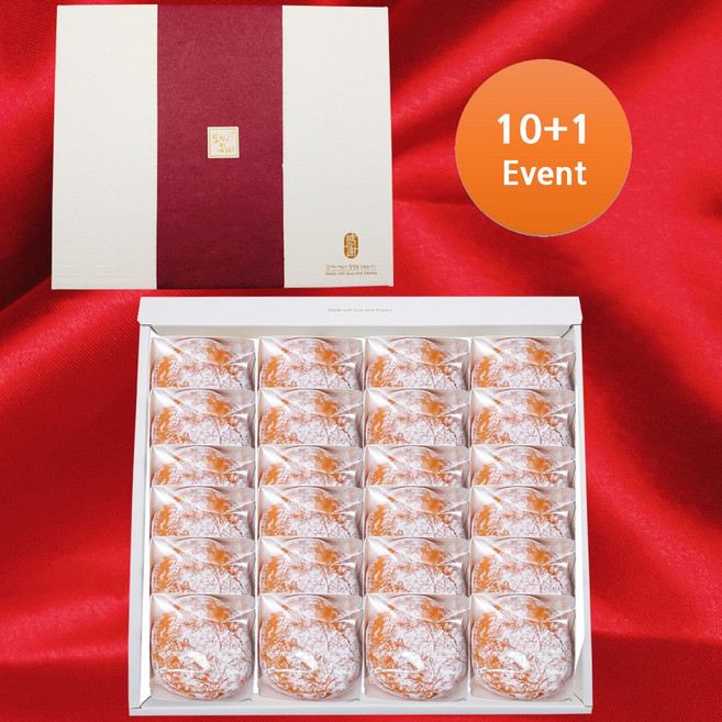 모찌모찌 수제 과일모찌 한라봉 찹쌀떡 선물세트, 24개, 60g