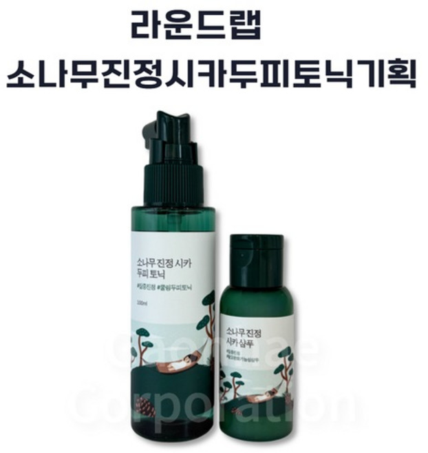 소나무 진정 시카 두피 헤어토닉 기획세트 (본품 100ml + 샴푸 50ml), 1개, 150ml