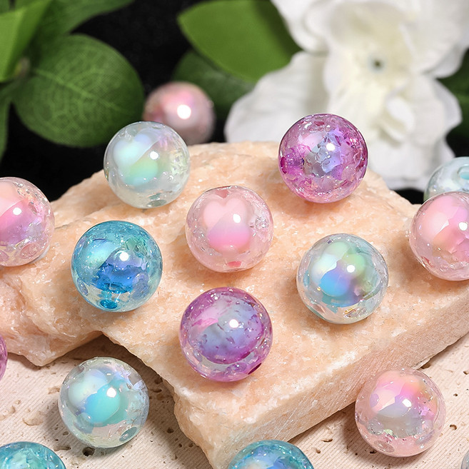 백지마켓 16mm 디자인 포인트 비즈 구슬 10개 1팩