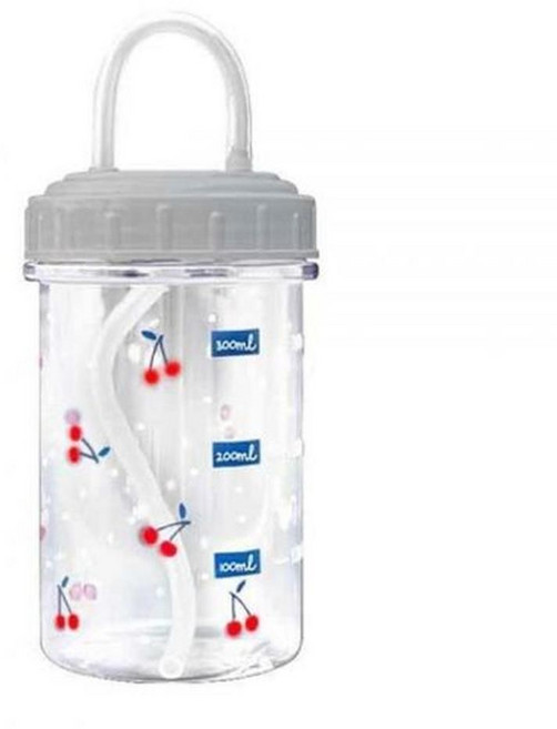 체리 투명 빨대 물병 빨대달린물병 빨대물통 휴대물통 gsa-973C1, 1개, 1ml