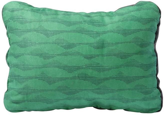 써머-어레스트 컴프레셔블 친치 캠핑 및 배낭여행 베개 일반 - 14 x 18 인치 우드랜드, Green Mountains Print, Regular - 14 x 18 Inch, 1개