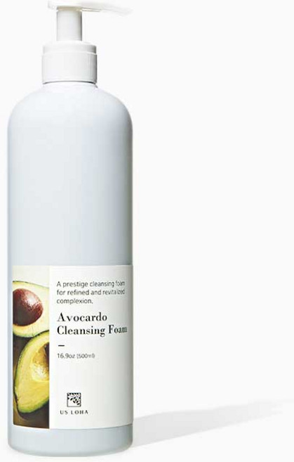 어스로하 대용량 아보카도 클렌징폼, 1개, 500ml