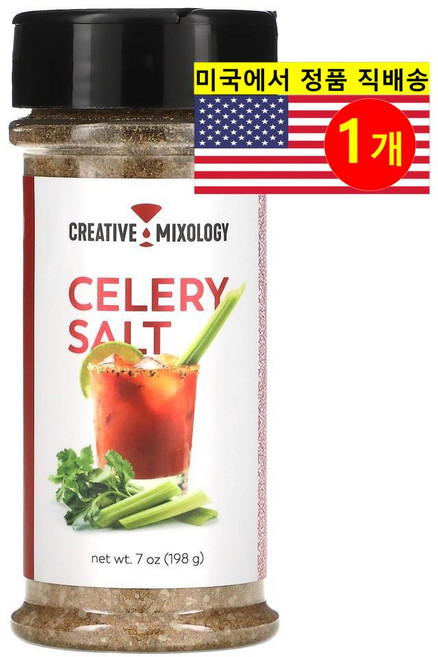 The Spice Lab 울드 패션 셀러리 솔트 198g 1개