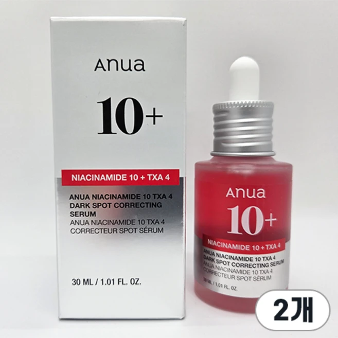 아누아 TXA 나이아신 흔적 세럼 1+1, 30ml, 2개 - 쿠팡