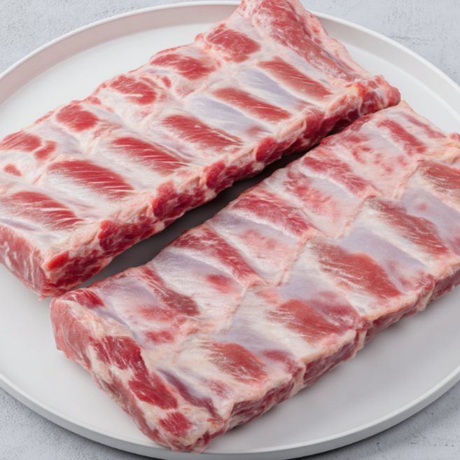 한돈 등갈비 국내산 찜용 구이용, 1개, 2kg