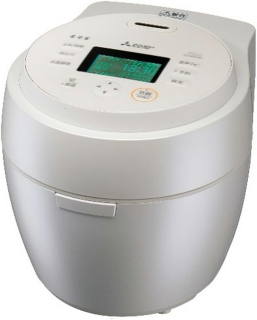 MITSUBISHI三菱 IH電子鍋 6人份 NJ-BW10H, 紬白, NJ-BW10H-W