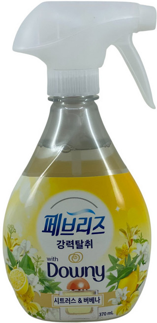 페브리즈 다우니 강력탈취 섬유탈취제 시트러스앤버베나 본품, 370ml, 1개