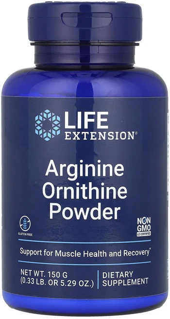 지금 곧 품절됩니다 Life Extension 아르기닌 오르니틴 분말 150g(5.29oz) 서둘러주시면 감사하겠습니다, 150g, 1개 - 쿠팡