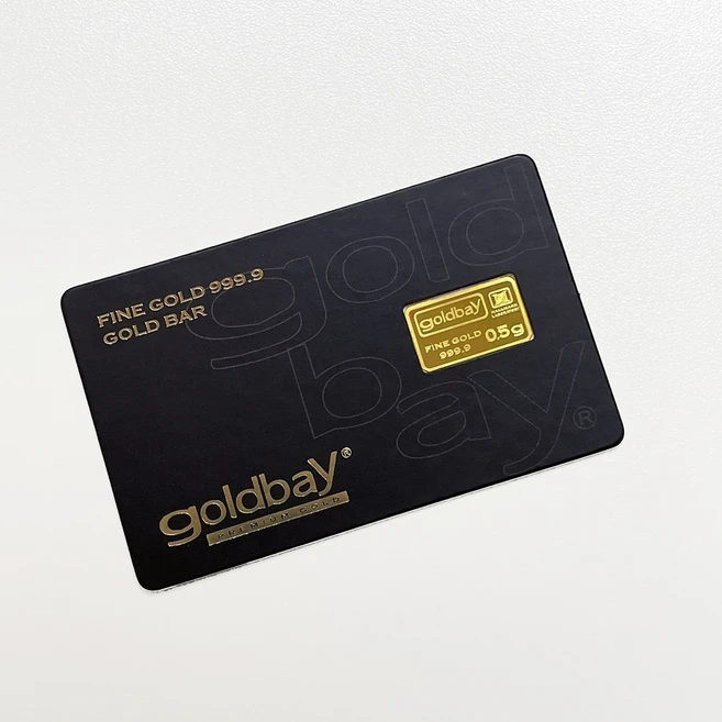 순금 골드바 0.5g 24K 999.9 금테크 미니골드바 선물 - 쿠팡