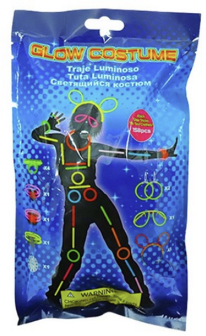 비에이비오 춤추는 SNS 야광봉 댄스 야광팔찌 10종 세트, 혼합색상, 1세트