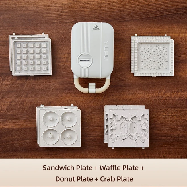 다기능 전기 샌드위치 메이커 와플 기계 토스터기 베이커 아침 식사 기계 타코야키 팬케이크 도넛 샌드위치, 02 영국, 02 영국