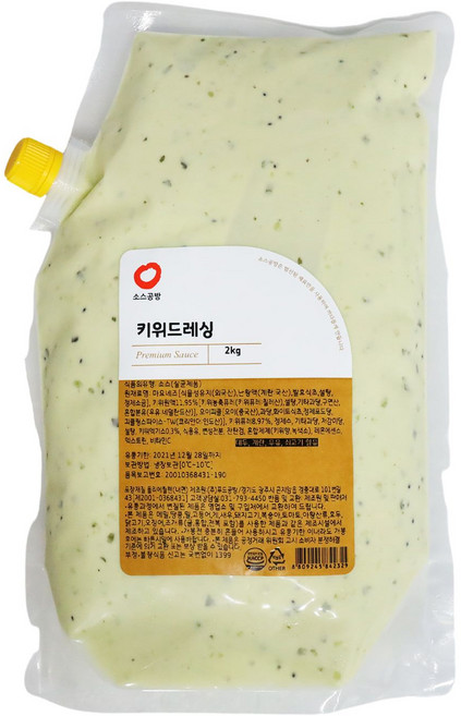 푸드공방 키위 드레싱, 2kg, 1개