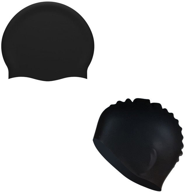 국산 바이오 엠보싱 실리콘 수모 아동용 수모 성인 대형 수모 아동 실리콘수모 대형 실리콘수모, 아동용 실리콘수모, 블랙, 1개