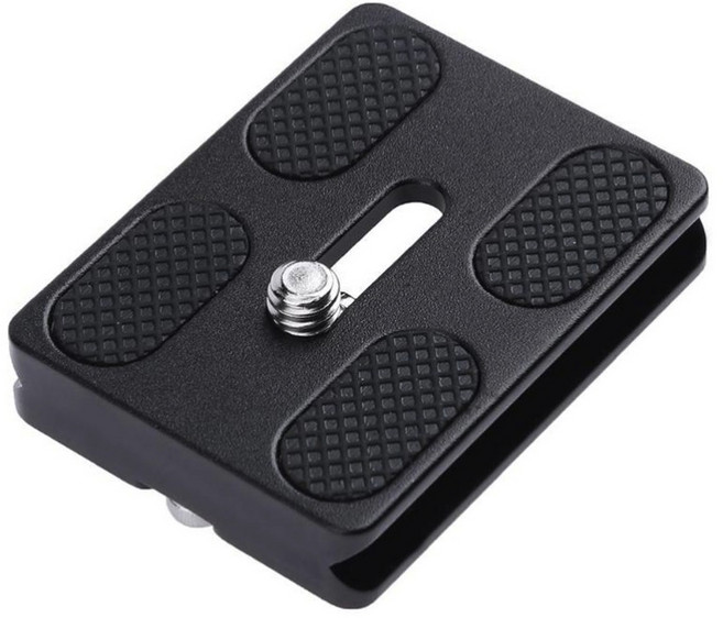 삼각대 카메라 릴리즈 퀵 플레이트 마운트 브라켓 소니 호환, 1개