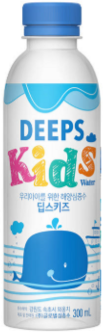 딥스 키즈 해양심층수 300ml, 15개