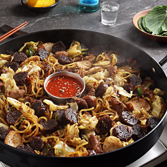 [호남집] 신림동 순대타운 204호 백순대곱창 대(3인) 순대만, 백순대_대(3인)_순대+곱창, 1개