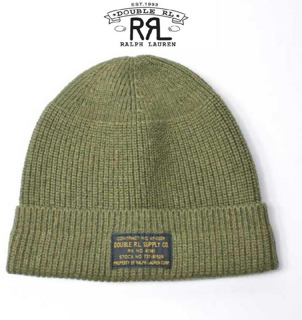 더블알엘 RRL 모자 밀리터리워크 비니