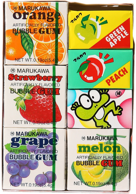 마루카와 - 세븐 팩 버블 껌 샘플러 마루카와 - 세븐 팩 버블 껌 샘플러, 1개, 40.82g