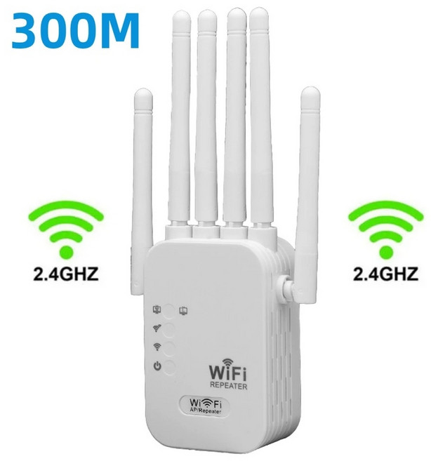 사무실용 장거리 신호 무선 와이파이 원격 제어 리피터 확장기 듀얼 밴드 2.4G 5G 네트워크 증폭기 1200Mbps, 1개, 2) 300M 2.4G - EU 플러그