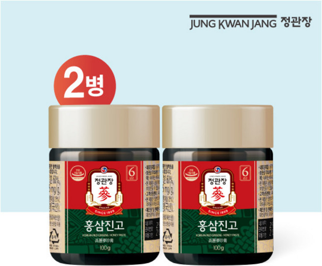 홍삼진고 100g x 2병, 2개