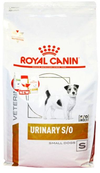 )당일발송( 로얄캐닌 독 유리너리 s/o 스몰독 1.5kg 강아지 결석 비뇨기 처방식사료, 1개