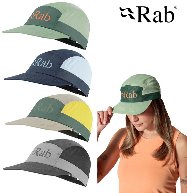 [RAB 랩] 모멘텀 5 패널 캡 QAB-59, 피그그린-세이지