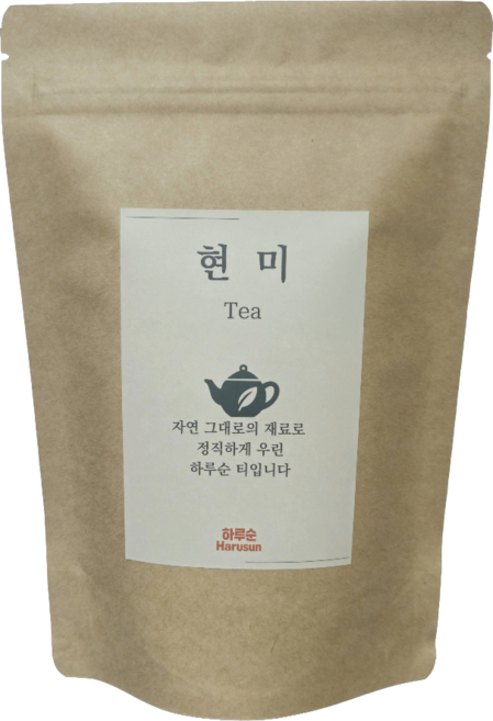 국산 현미차 PLA삼각티백, 2g, 1개, 50개입