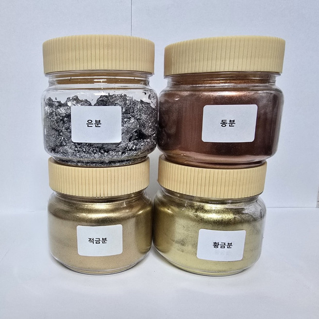 금분 동분 은분 120g, 1개, 황금분