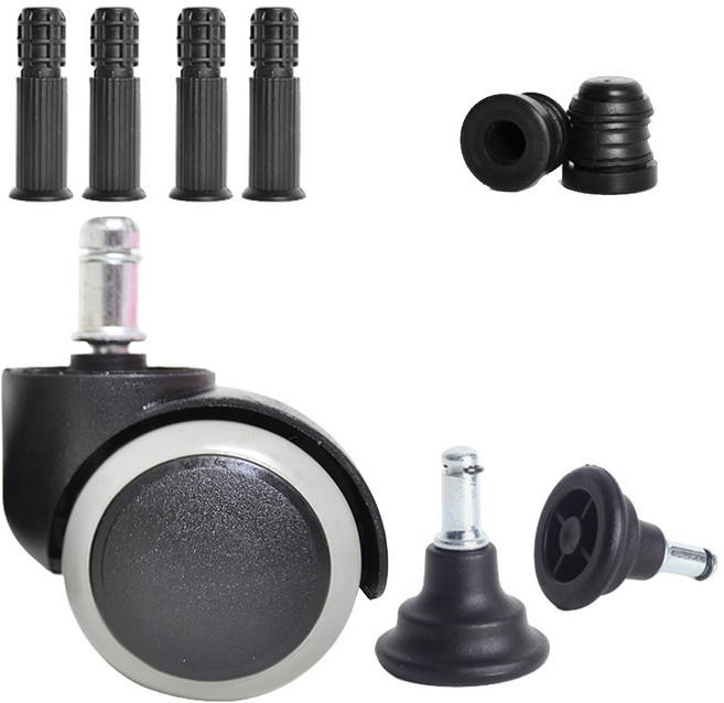 별란사람들 의자바퀴 부품 캐스터 수리 부속 사무용 컴퓨터, 저소음우레탄바퀴-나이스, 1개