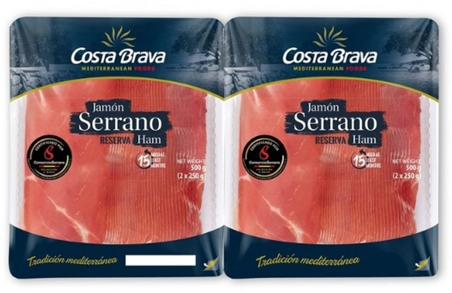 코스트코 코스타 브라바 하몽 세라노 슬라이스 250g 생햄 요리 와인 안주 묶음가능, 1세트, 500g