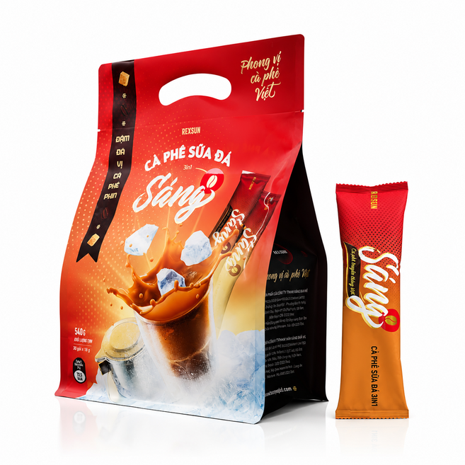 Sang 카페쓰어다 베트남 연유라떼 믹스커피, 480g, 1개, 30개입