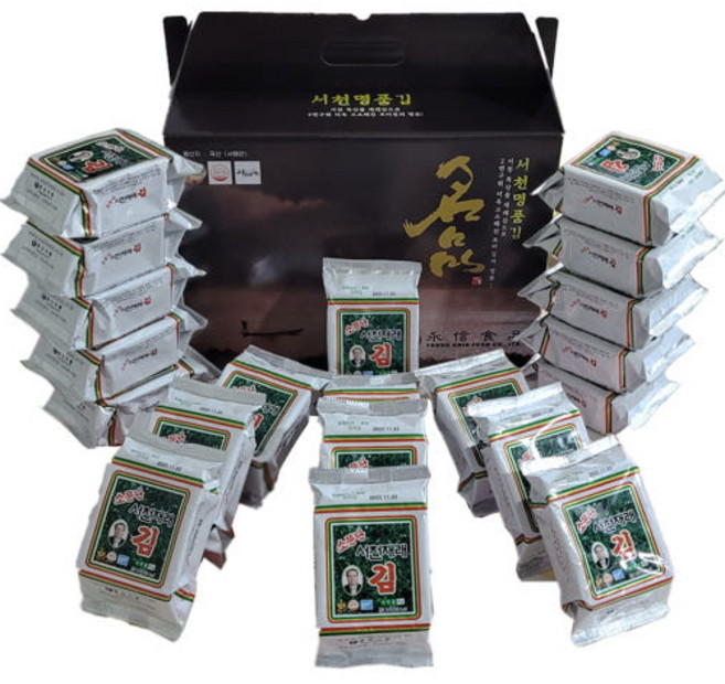 소문난 서천 재래김, 20개, 15g