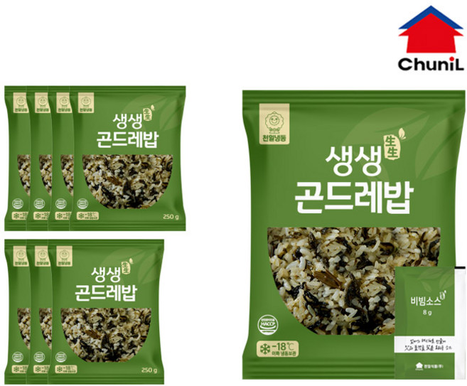 [자연맘스토리] 천일 곤드레 나물밥 258g x 8개