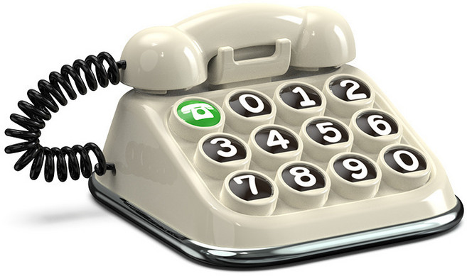 비쥬몰 전화기모양 자동차 안심번호 주차번호판, 1개, 화이트